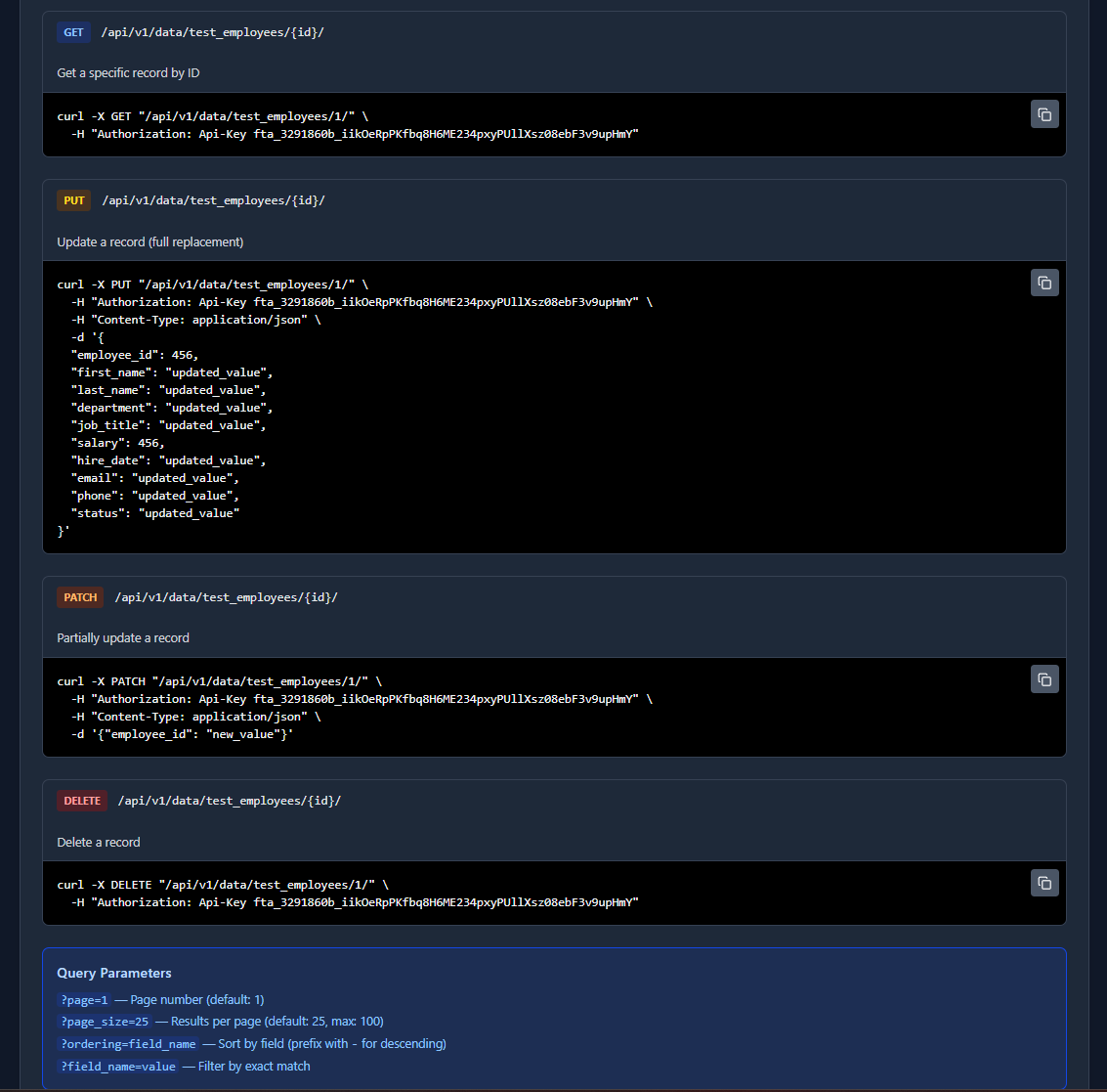File-to-API - Schema Info